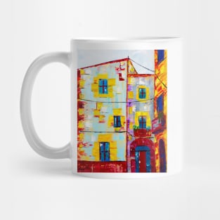 The colorful streets of spain Mug